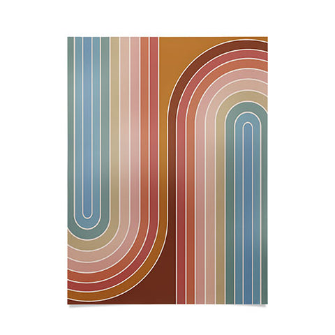 Colour Poems Gradient Curvature IX Poster
