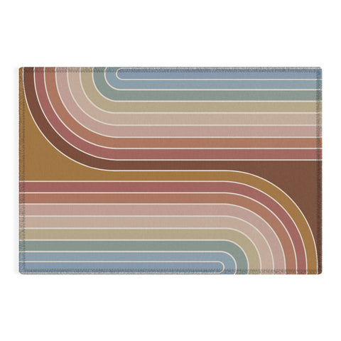 Colour Poems Gradient Curvature IX Outdoor Rug