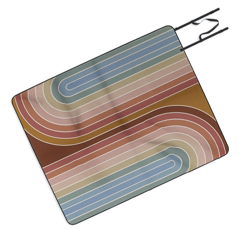 Colour Poems Gradient Curvature IX Picnic Blanket