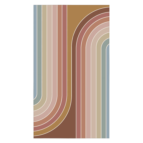 Colour Poems Gradient Curvature IX Tablecloth