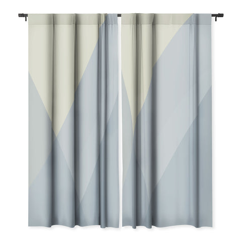 colour poems II Minimal Waves of Blue Blackout Non Repeat