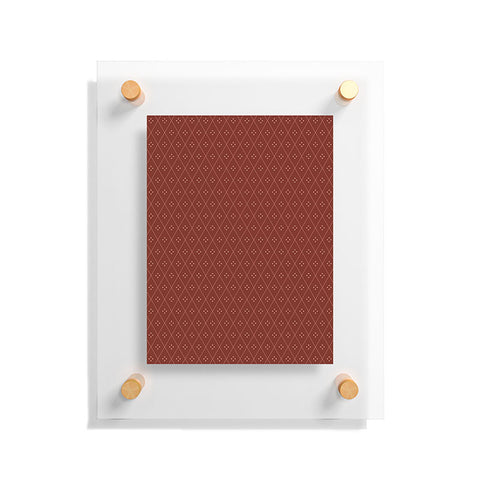 Colour Poems Mae Pattern IX Floating Acrylic Print