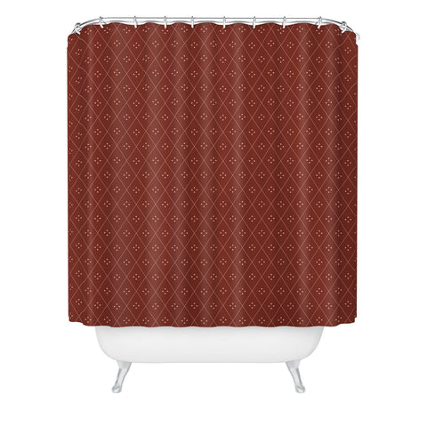 Colour Poems Mae Pattern IX Shower Curtain