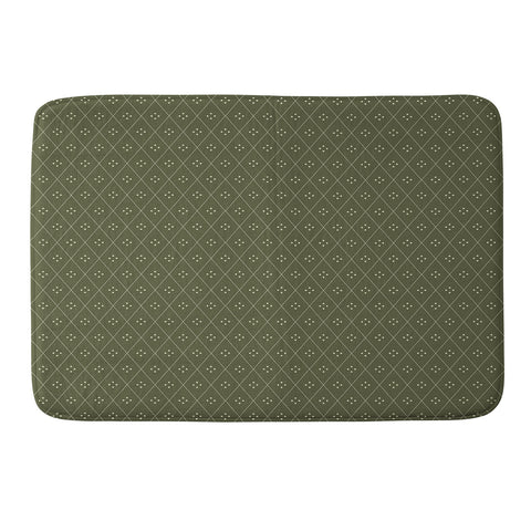 Colour Poems Mae Pattern XXI Memory Foam Bath Mat