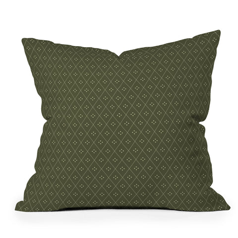 Colour Poems Mae Pattern XXI Throw Pillow