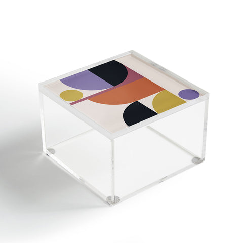 Colour Poems Mid Century Modern Abstract Acrylic Box