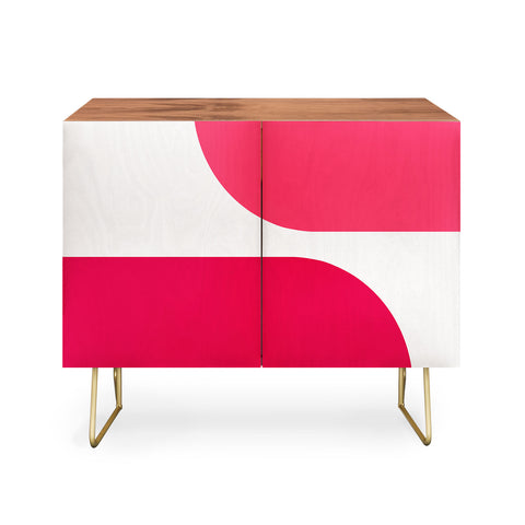 Colour Poems Minimal Arch Viva Magenta Credenza