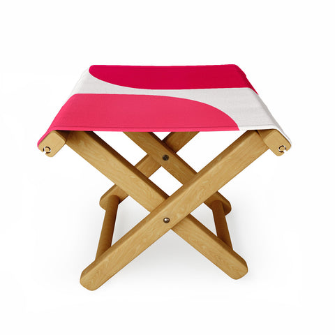 Colour Poems Minimal Arch Viva Magenta Folding Stool