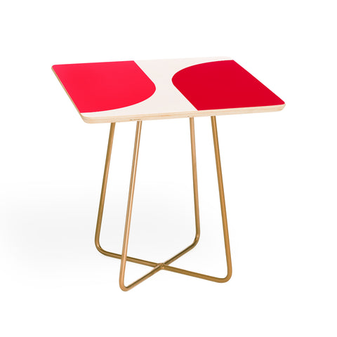Colour Poems Minimal Arch Viva Magenta Side Table