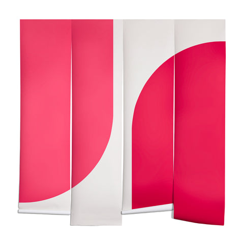 Colour Poems Minimal Arch Viva Magenta Wall Mural