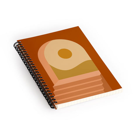 Colour Poems Minimal Archway Spiral Notebook