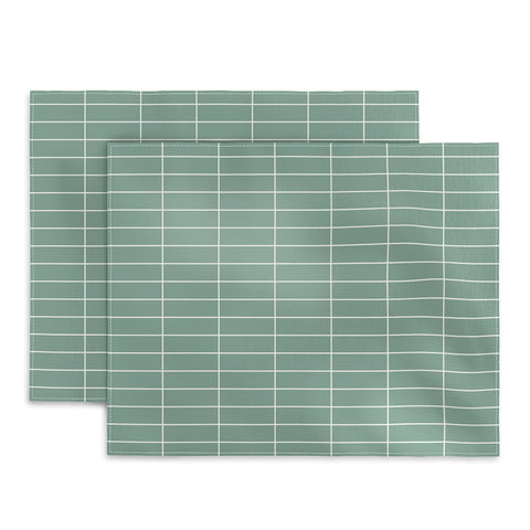 Colour Poems Minimal Grid XVII Placemat