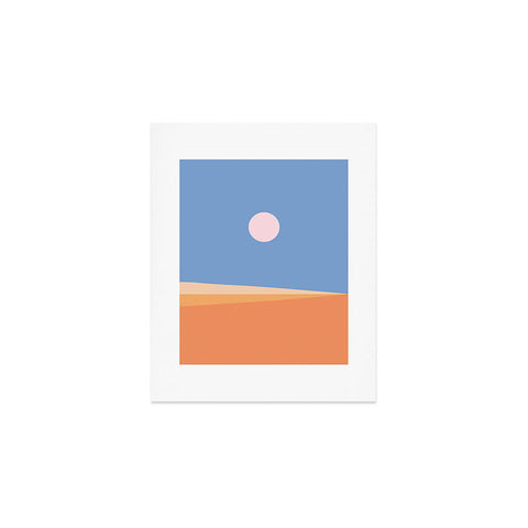 Colour Poems Minimal Horizon IV Art Print