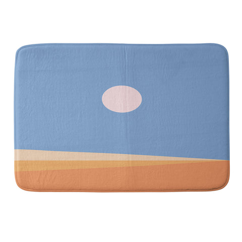 Colour Poems Minimal Horizon IV Memory Foam Bath Mat