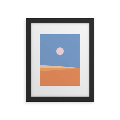 Colour Poems Minimal Horizon IV Framed Art Print