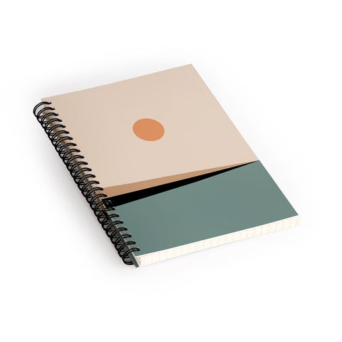 Colour Poems Minimal Horizon V Spiral Notebook