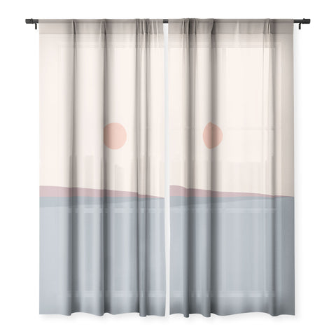 Colour Poems Minimal Horizon XII Sheer Non Repeat
