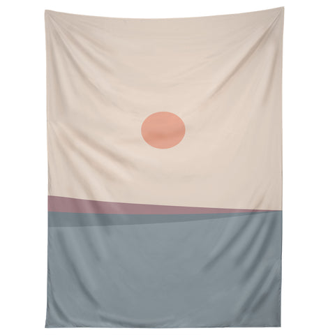 Colour Poems Minimal Horizon XII Tapestry