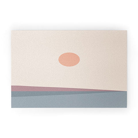 Colour Poems Minimal Horizon XII Welcome Mat
