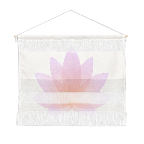 Colour Poems Minimal Lotus Flower III Wall Hanging Landscape