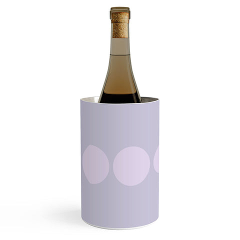 Colour Poems Minimal Moon Phases Lilac Wine Chiller