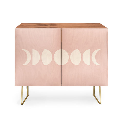 Colour Poems Minimal Moon Phases Rose Credenza