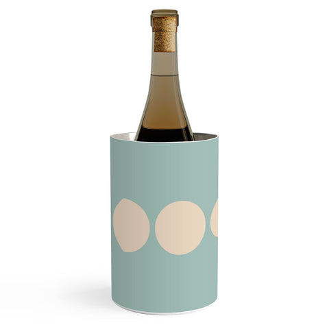 Colour Poems Minimal Moon Phases Sage Wine Chiller
