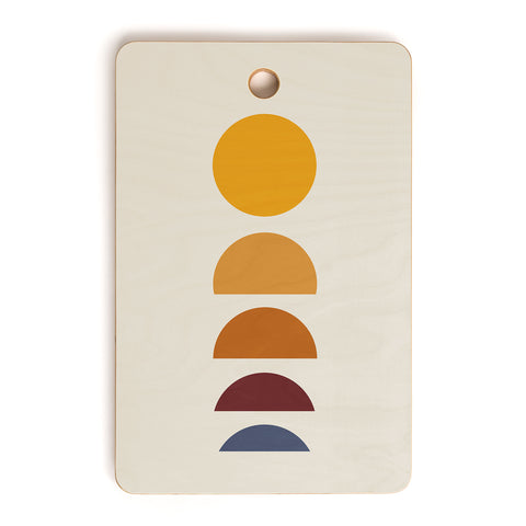 Colour Poems Minimal Sunrise Sunset I Cutting Board Rectangle