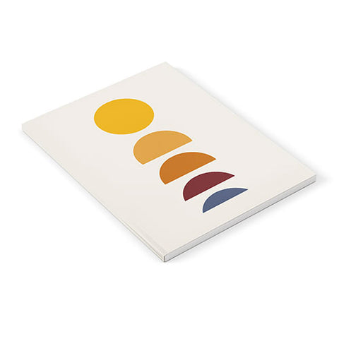Colour Poems Minimal Sunrise Sunset I Notebook