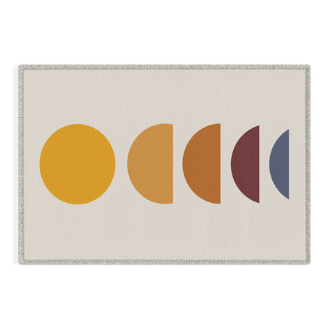 Colour Poems Minimal Sunrise Sunset I Outdoor Rug
