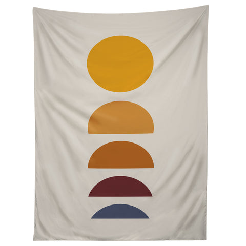 Colour Poems Minimal Sunrise Sunset I Tapestry