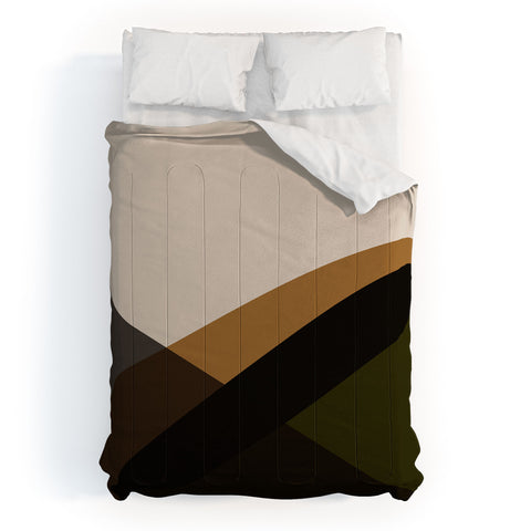 Colour Poems Minimal Waves Natural Comforter
