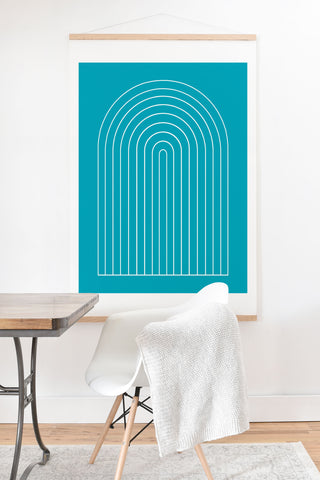 Colour Poems Minimalist Arch Art Print And Hanger