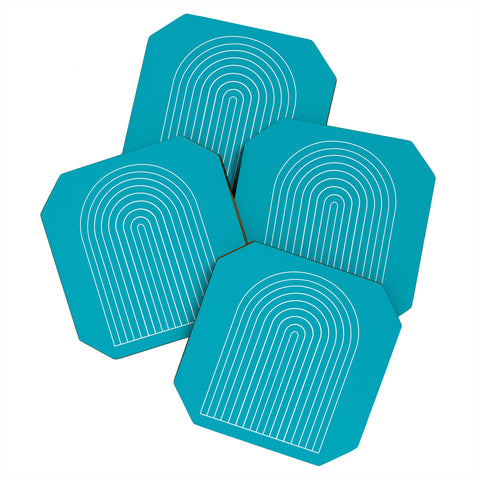 Colour Poems Minimalist Arch Coaster Set