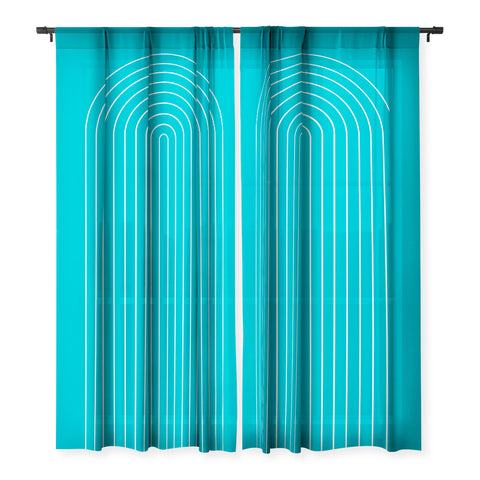 Colour Poems Minimalist Arch Sheer Non Repeat