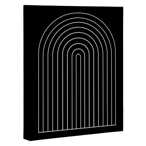 Colour Poems Minimalist Arch II Art Canvas