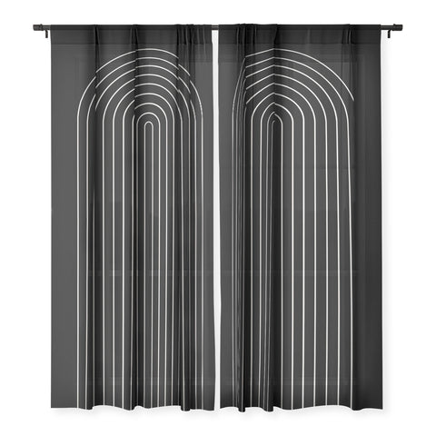 Colour Poems Minimalist Arch II Sheer Non Repeat