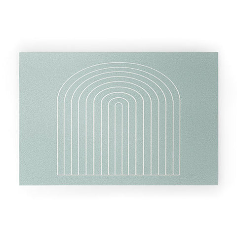 Colour Poems Minimalist Arch IV Welcome Mat