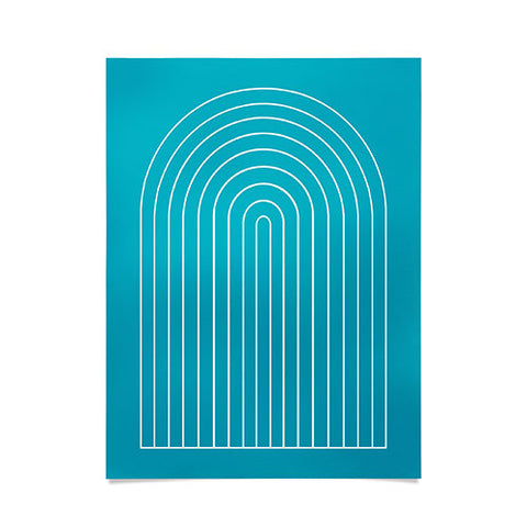 Colour Poems Minimalist Arch Poster
