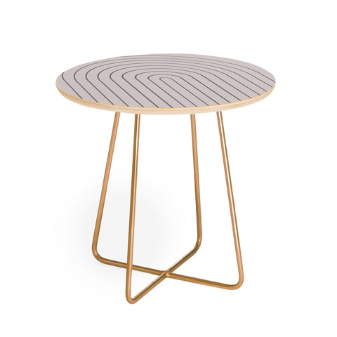 Colour Poems Minimalist Arch V Round Side Table