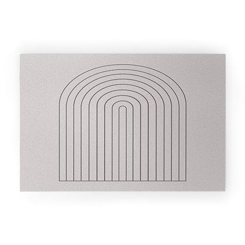 Colour Poems Minimalist Arch V Welcome Mat