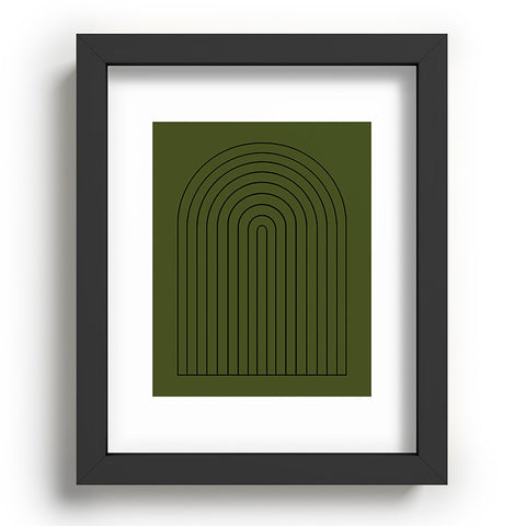 Colour Poems Minimalist Arch XI Recessed Framing Rectangle