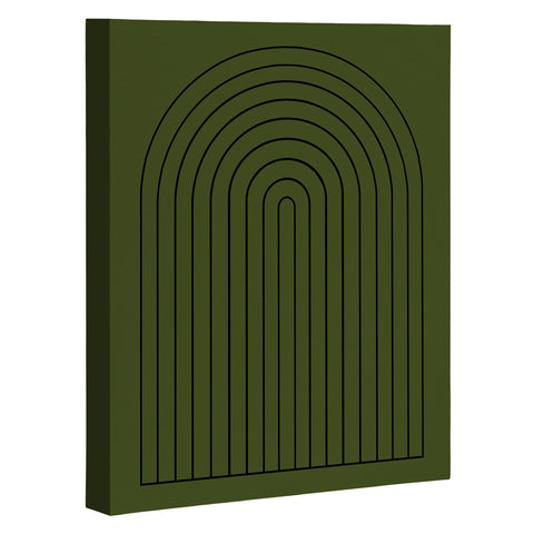 Colour Poems Minimalist Arch XI Art Canvas
