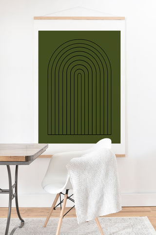 Colour Poems Minimalist Arch XI Art Print And Hanger
