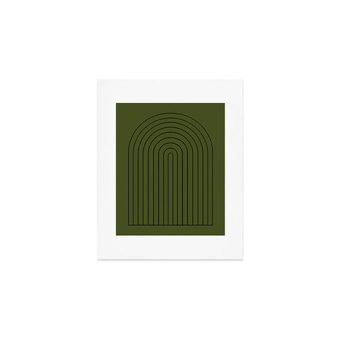 Colour Poems Minimalist Arch XI Art Print