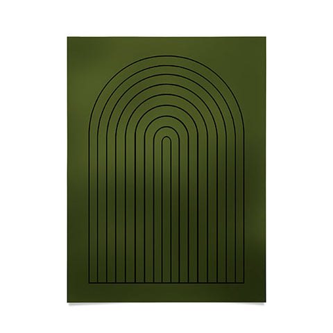 Colour Poems Minimalist Arch XI Poster