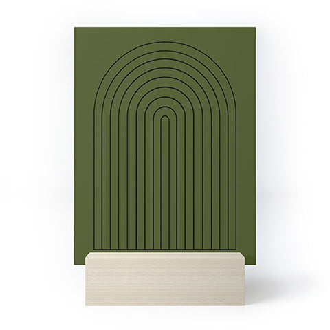 Colour Poems Minimalist Arch XI Mini Art Print