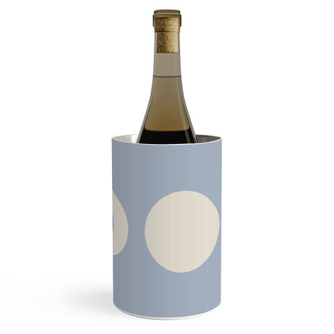 Colour Poems Moon Minimalism Blue Wine Chiller