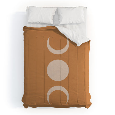 Colour Poems Moon Minimalism Desert Sand Comforter