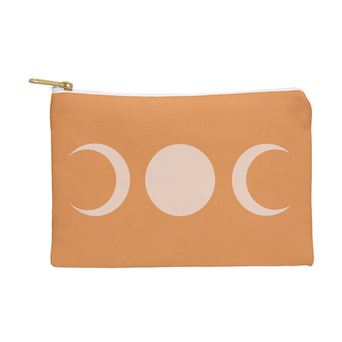 Colour Poems Moon Minimalism Desert Sand Pouch